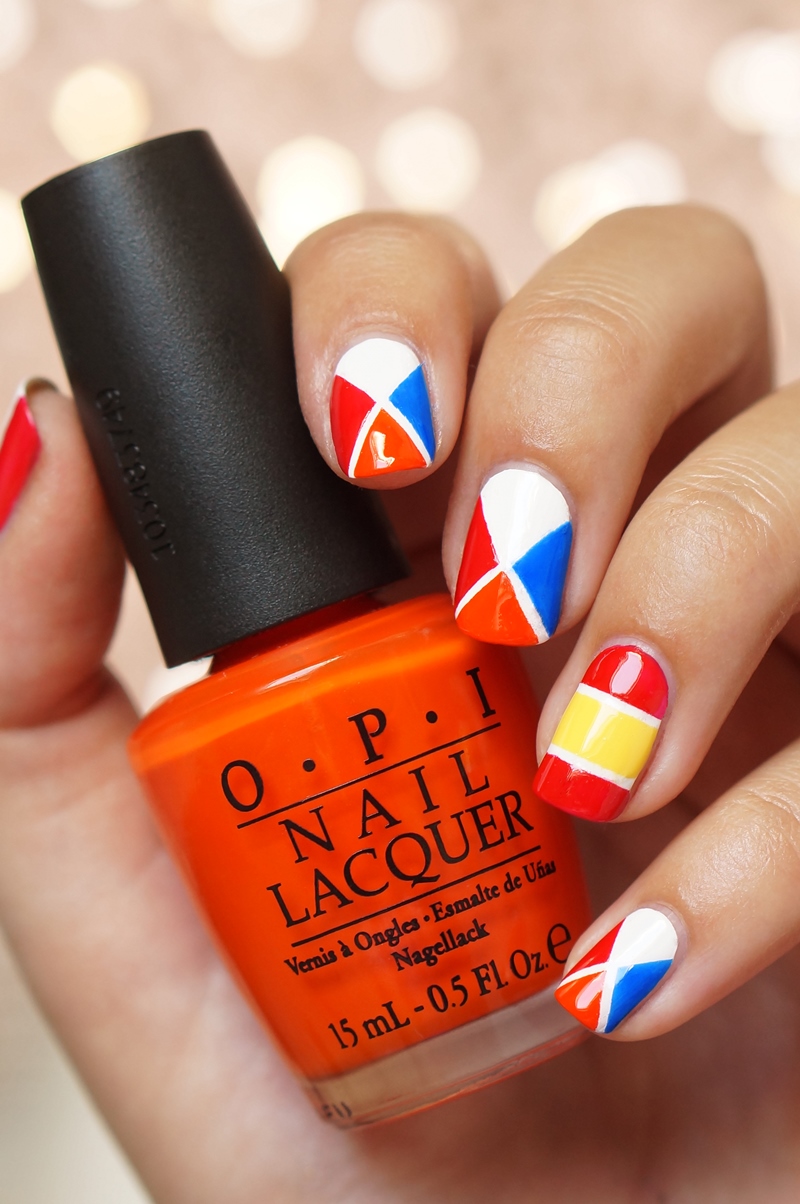 Nail Art WK 2014 Nederland-Spanje, Scoor met je nagels!