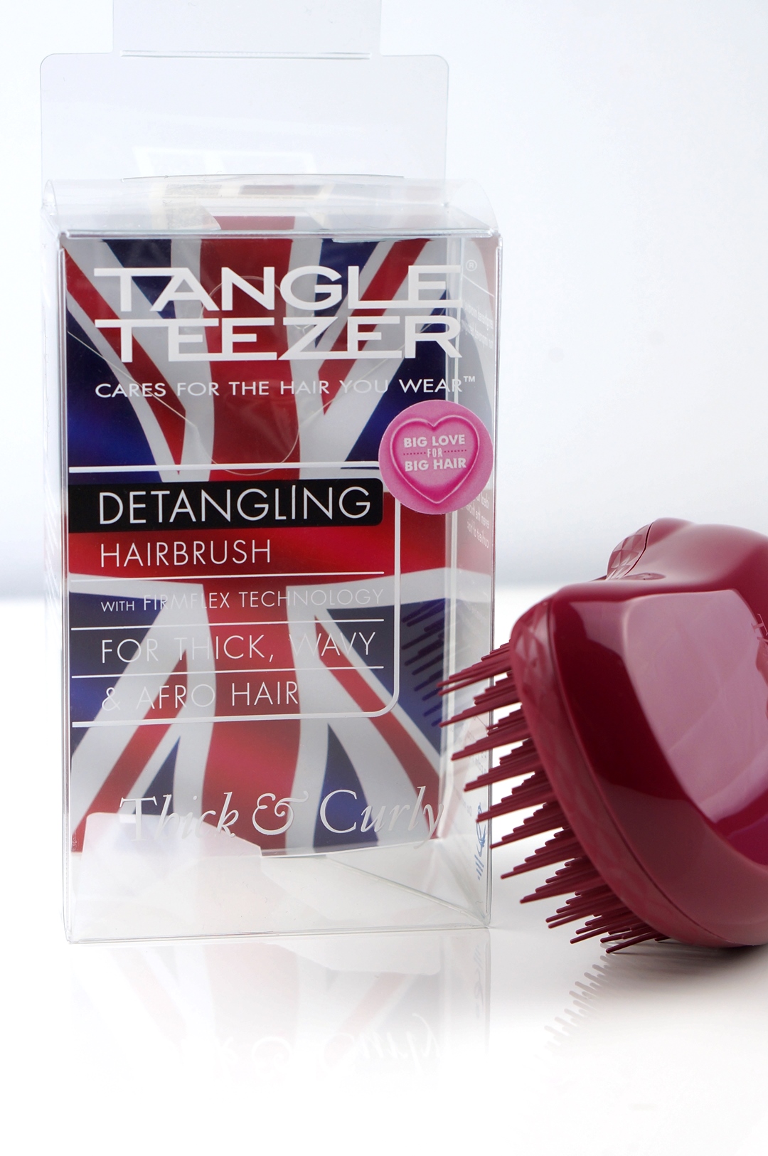 Tange Teezer Thick, Curly hair