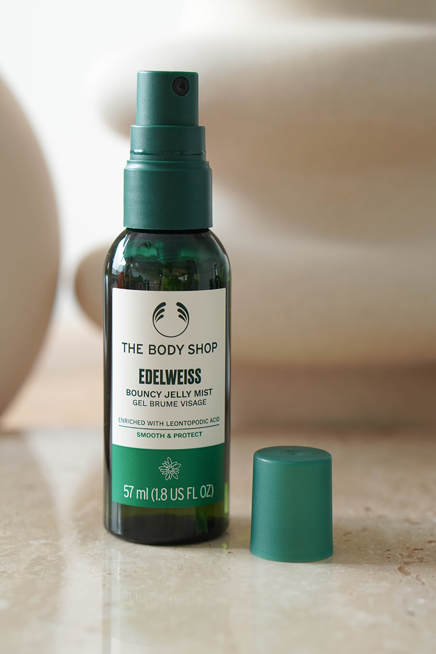 The Body Shop Edelweiss skincare