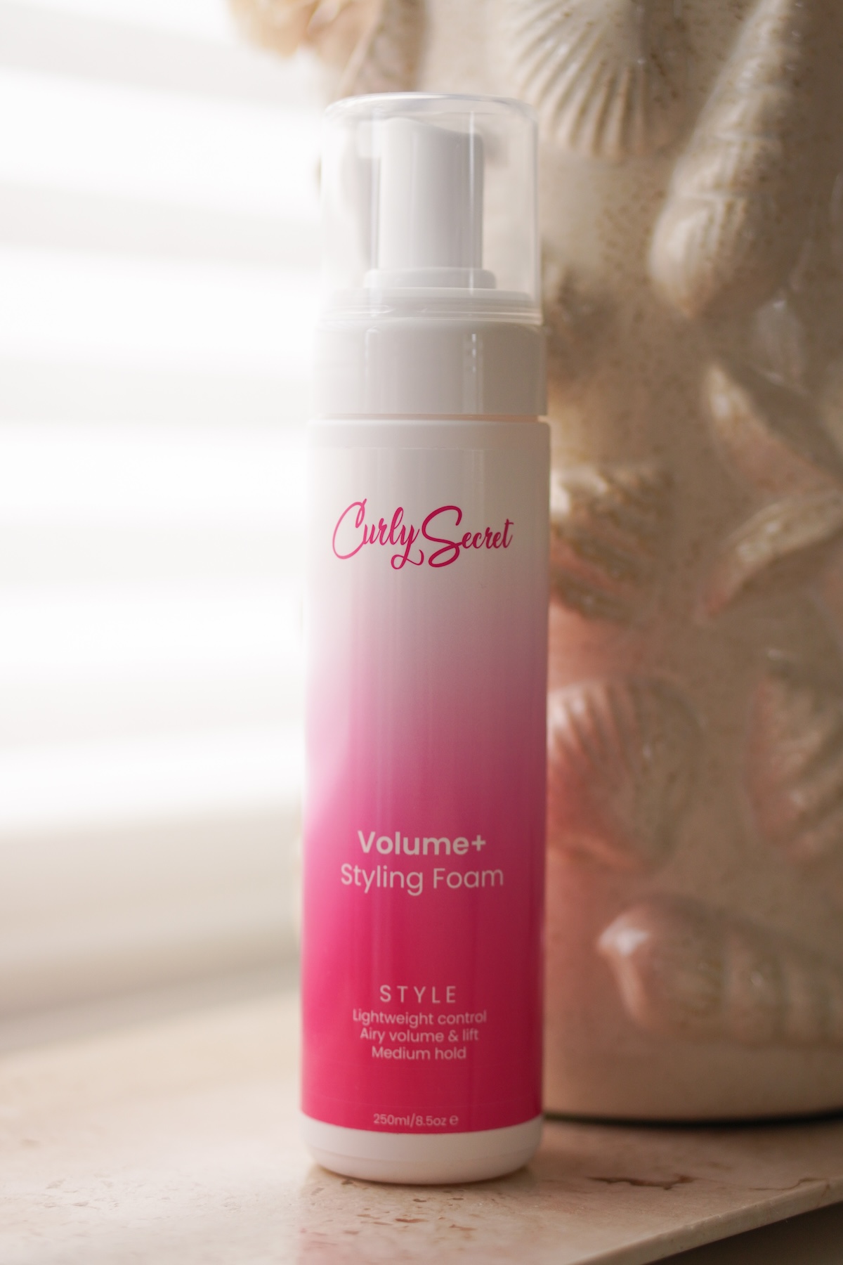 curly secret VOLUME+ STYLING FOAM