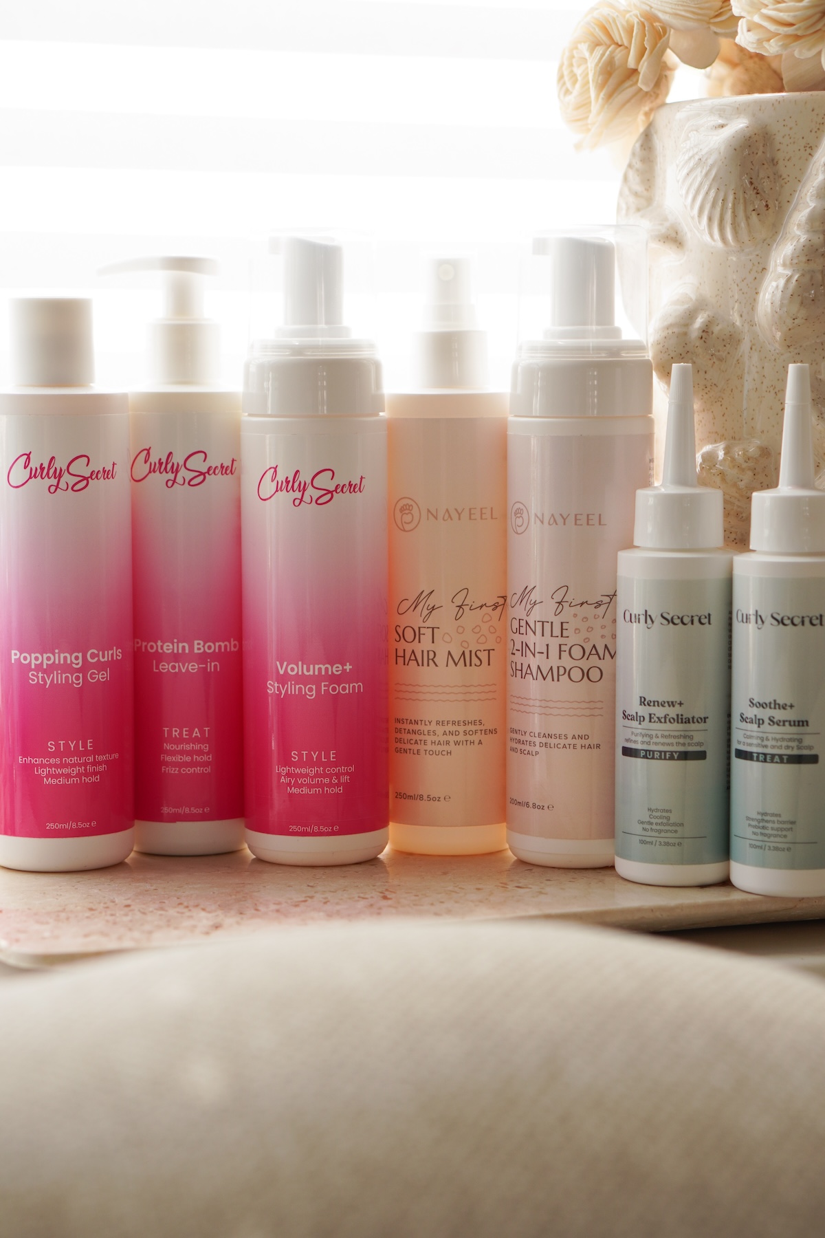 Curly Secret: styling, hoofdhuidverzorging én babylijn