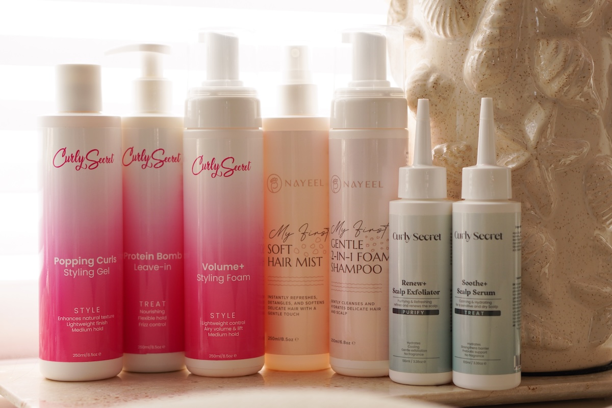 Curly Secret: styling, hoofdhuidverzorging én babylijn